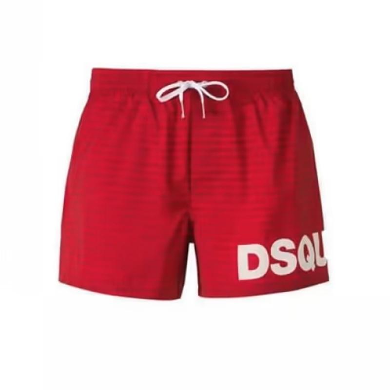 DSQUARED2 SWIMWEAR Costume Dsquared2  Swimwear uomo D7B5C5950613 rosso logo all over D7B5C5950 613 