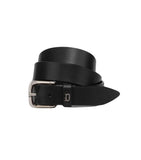 Cintura Dondup uomo XC312 PL0672U nera pelle