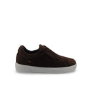 L.B.M. 1911 men's sneakers 685069072 Brown suede rubber sole lined