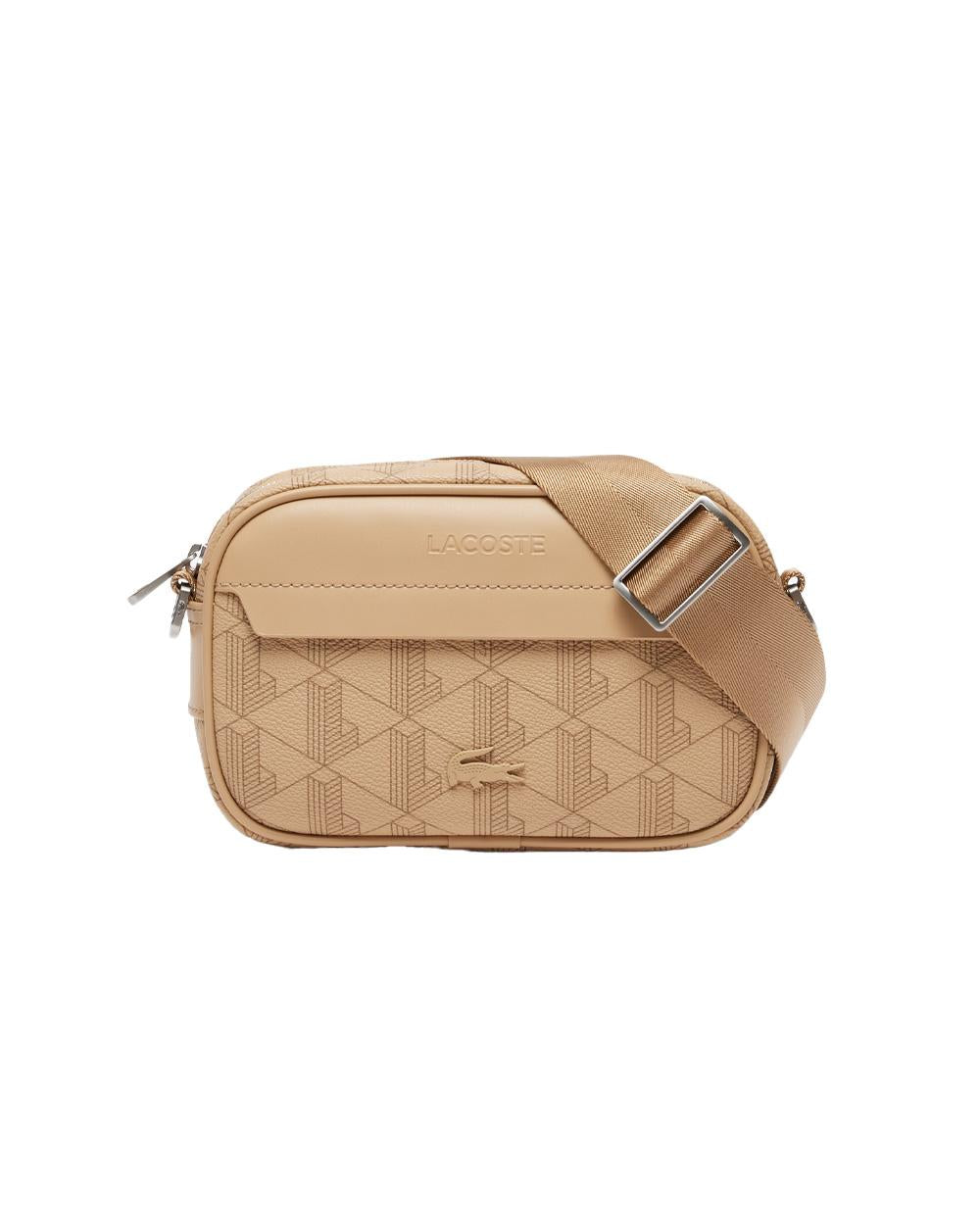 LACOSTE Borse Lacoste uomo The Blend NH3650LX Beige tasca interna piatta chiusura con zip tracolla NH3650LX R59 