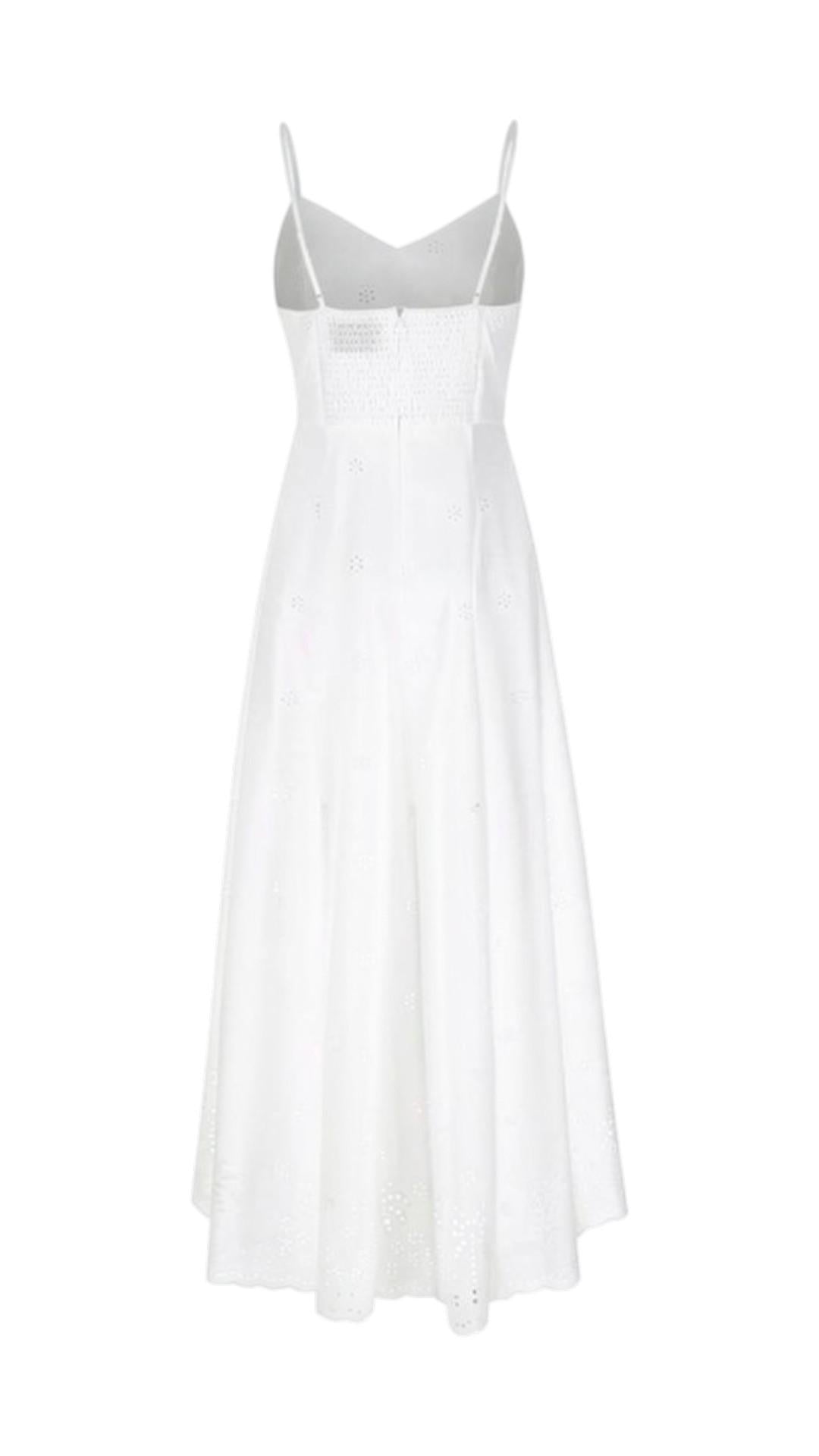 MC2 SAINT BARTH Abito MC2 SAINT BARTH donna GUA0001 00483L 01 Giuni Guadalupe in pizzo Sangallo Bianco<BR/> GUA000100483L 01 