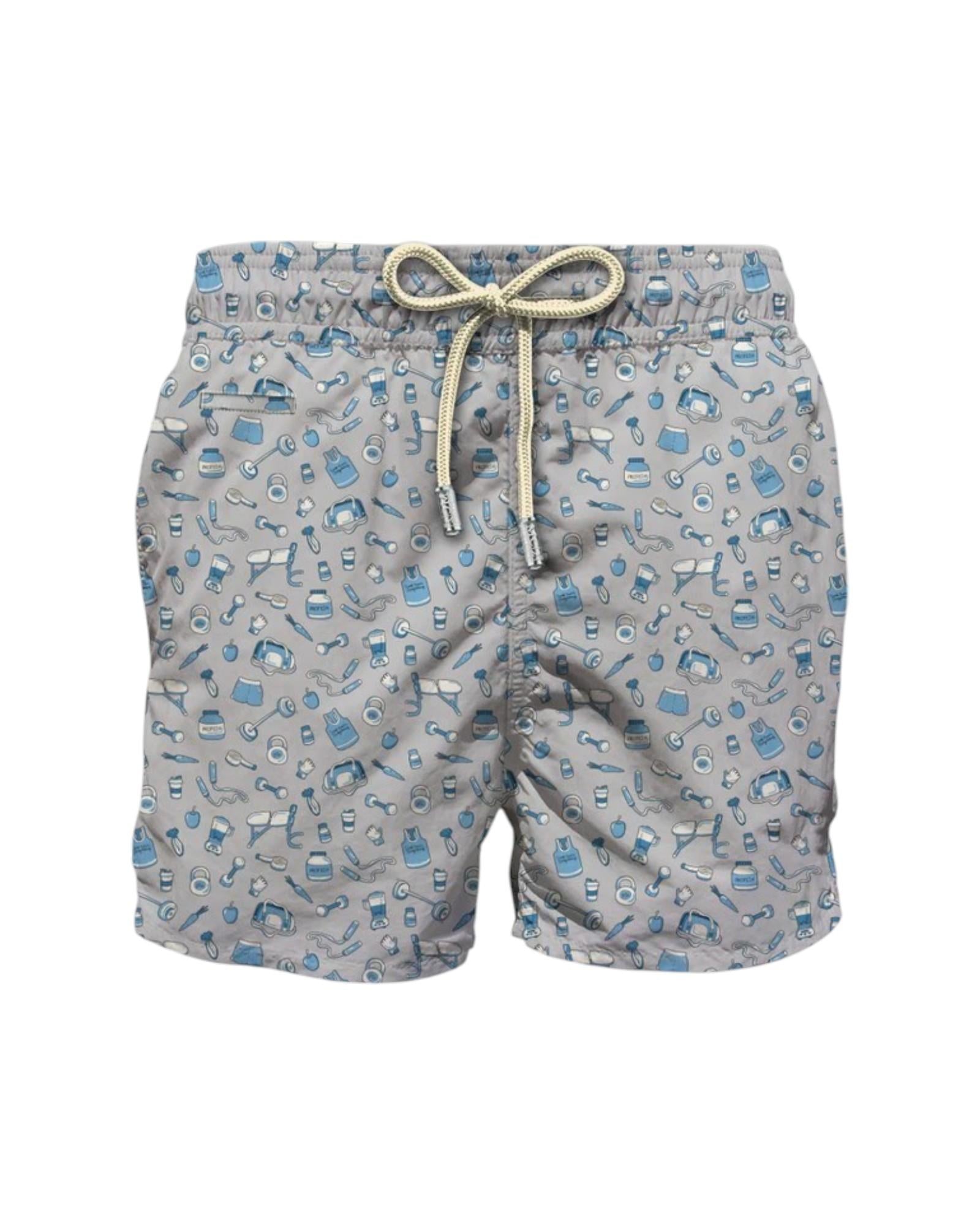 MC2 SAINT BARTH Costume MC2 SAINT BARTH uomo LIG0003 00591L15 Lighting Micro Fitness Mood Grigio<BR/> LIG000300591L 15 
