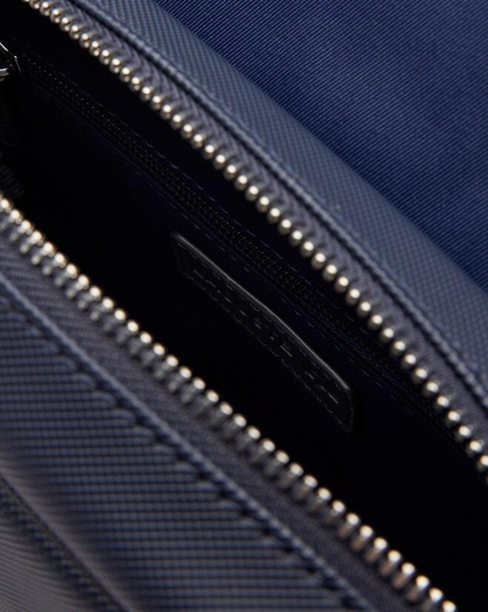 LACOSTE Borsa Lacoste uomo NH4858166 Blu con tracolla NH4858 166 