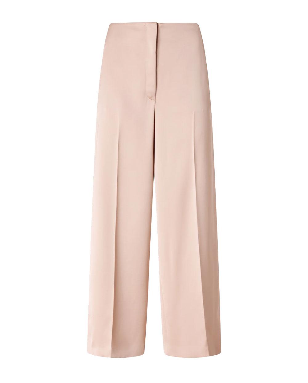 PINKO Pantalone Pinko donna 106601A1Y5 Limoncello beige satin<BR/> 106601A1Y5 Q35 