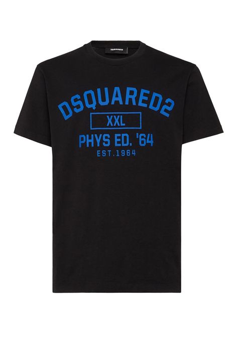 T-shirt Dsquared2 uomo S71GD1458D20014900 nera DSQUARED | T-shirt | S71GD1458D20014900