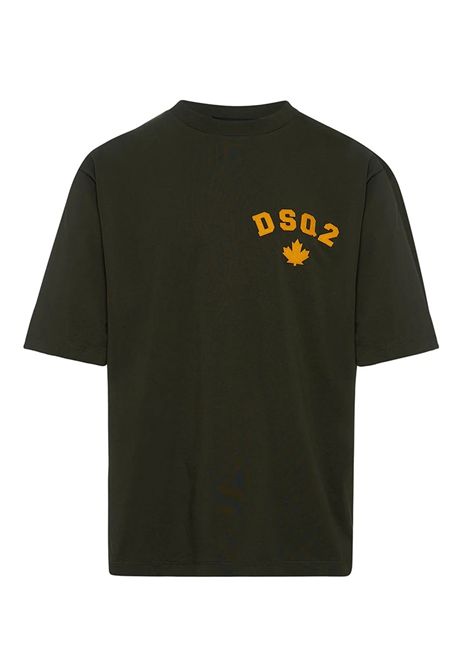 T-shirt Dsquared2 uomo S71GD1465S24662900 nera girocollo DSQUARED | T-shirt | S71GD1465S24662900