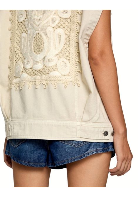 Gilet dondup donna DJ687 BF0014D regular bull pe25 DONDUP | Gilet | DJ687BF0014D004