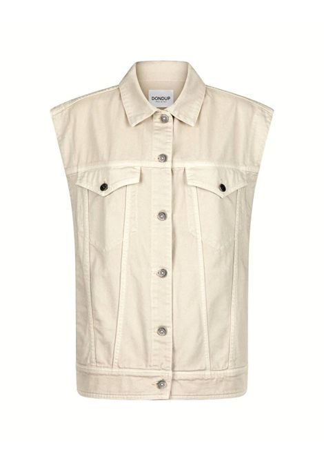 Gilet dondup donna DJ687 BF0014D regular bull pe25 DONDUP | Gilet | DJ687BF0014D004