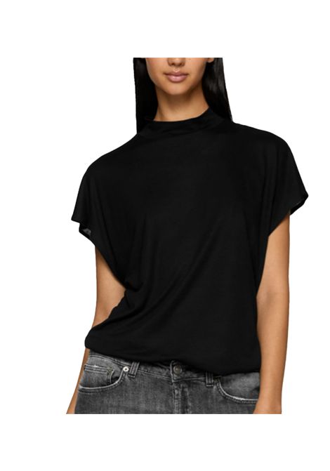 T-shirt Dondup Lupetto Slim donna DS013JF0349DXXX Nera DONDUP | T-shirt | DS013JF0349DXXX999