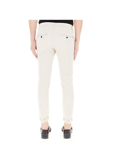 Pantalone Dondup Gaubert uomo UP235RSE036UPTD Beige slim chino cotone DONDUP | Pantaloni | UP235RSE036UPTD004
