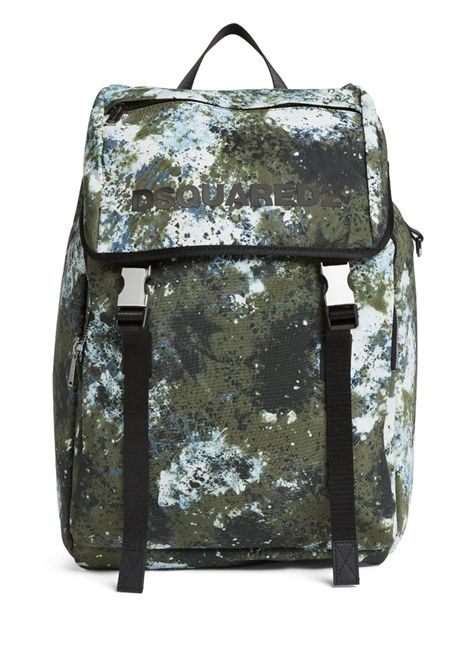 Zaino Urban Dsquared2 BPM010316808168 militare DSQUARED2 | Zaini | BPM010316808168M18