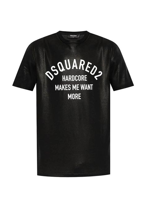 T-Shirt Dsquared2 S71GD1545D20035 nero logo DSQUARED2 | T-shirt | S71GD1545D20035900
