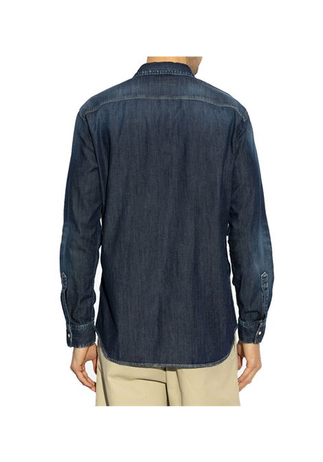 Camicia Dsquared2 uomo S71DM0772S30341 blu DSQUARED2 | Camicie | S71DM0772S30341470