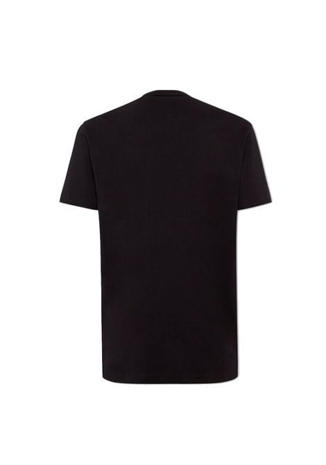 T-shirt Dsquared2 uomo S74GD0946D20020 nera logo stampa cotone DSQUARED2 | T-shirt | S74GD0946D20020900