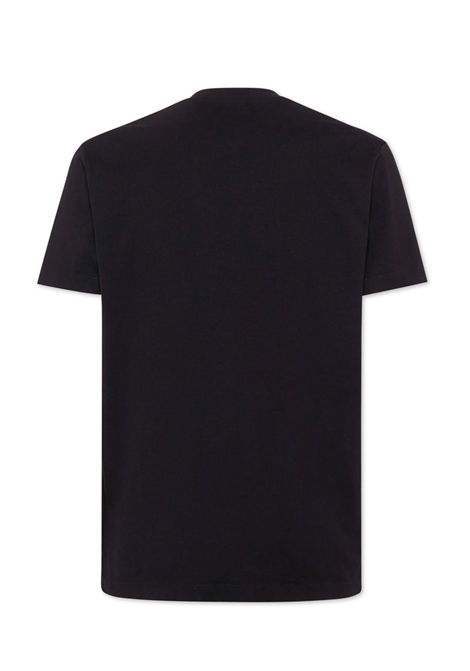 T-shirt Dsquared2 uomo S74GD1394D20020 nera Cool fit velver logo	 DSQUARED2 | T-shirt | S74GD1394D20020900