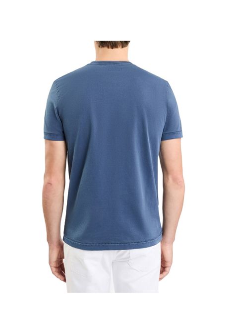 T-shirt Fay uomo NPMB350132TUY1U blu in jersey FAY | T-shirt | NPMB350132TUY1U811
