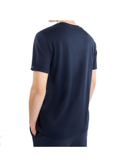 T-shirt Fay uomo NPMB3501330U blu in cotone  FAY | T-shirt | NPMB3501330UCXU806