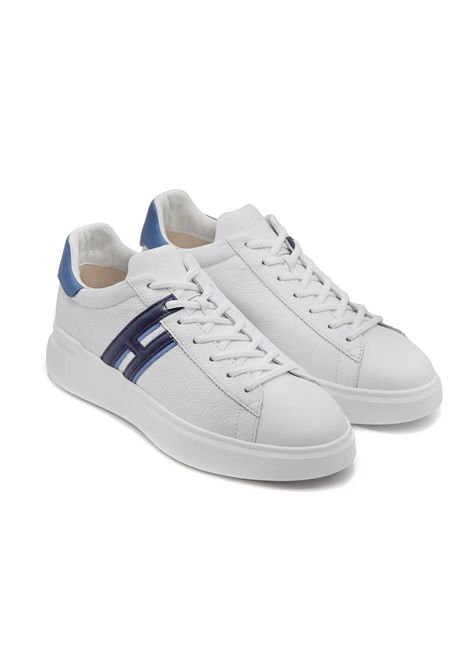 Sneakers Hogan uomo HXM5800DV42U3L5 bianca blu HOGAN | Sneakers | HXM5800DV42U3L546X