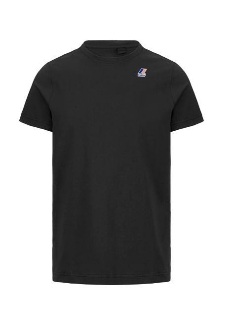 T-shirt K-way uomo K007JE0 USY Black EDWARD K-WAY | T-shirt | K007JE0USY