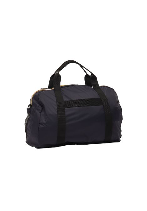 Borsone K-Way Marcel K1128CW Blu nylon impermeabile tasche zip tracolla K-WAY | Borsoni | K1128CWK89
