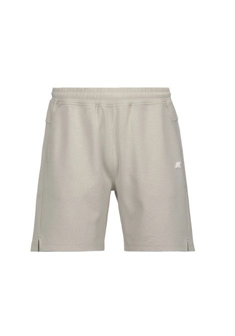 Bermuda K-way uomo K2122XW 634 beige keny interlock K-WAY | Bermuda | K2122XW634