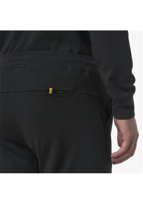 Bermuda K-way uomo K2122XW USY nero keny interlock K-WAY | Bermuda | K2122XWUSY