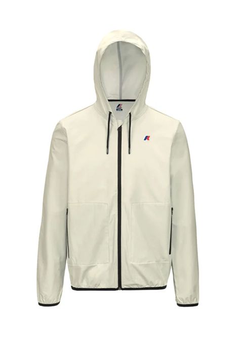 Felpa K-way uomo K2122YW 634  panna JOURDAIN TRAVEL K-WAY | Felpe | K2122YW634