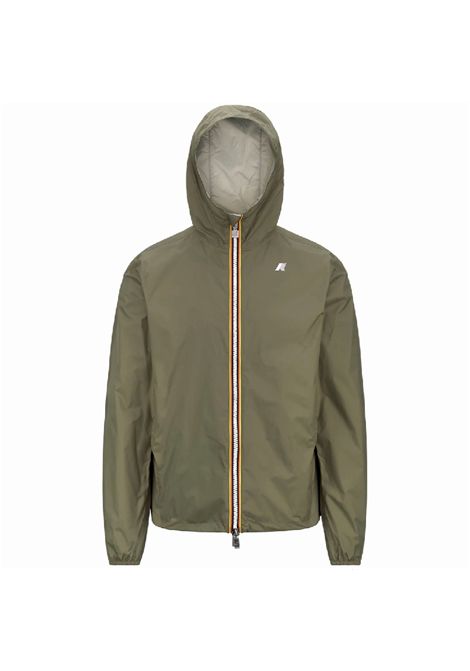 Giubbino K-way uomo K2124EW Jake plus menta beige K-WAY | Giubbini | K2124EWAZU