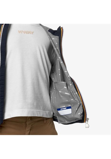 Giubbino K-way bambino K21371W K89 JACK STRETCH DOTblu delpth scuro K-WAY | Giubbini | K21371WK89