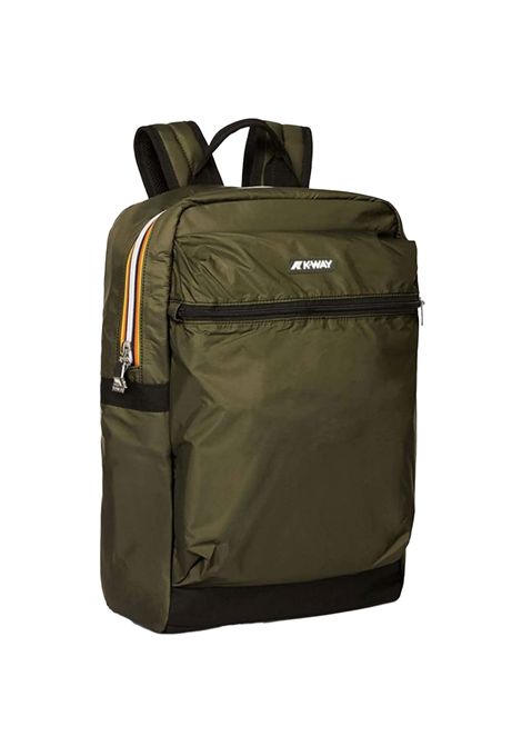 Zaino K-Way Small Laon K3122TW Verde poliestere unisex resistenza K-WAY | Zaini | K3122TWWMR