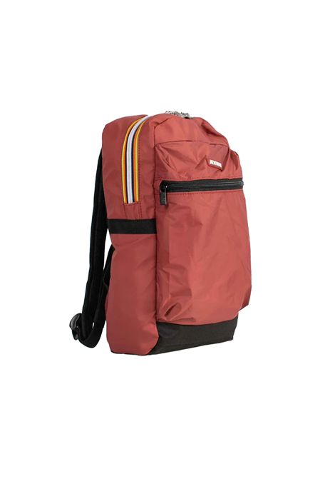 Zaino K-Way Small Laon K3122TW Rosso unisex tasca nylon resistenza K-WAY | Zaini | K3122TWWNM