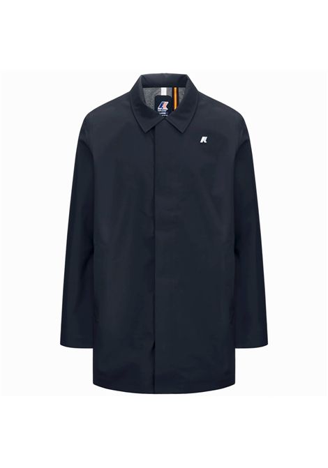 Giubbino K-way uomo K3131BW Benny bonded jersey blue depth K-WAY | Giubbini | K3131BWK89