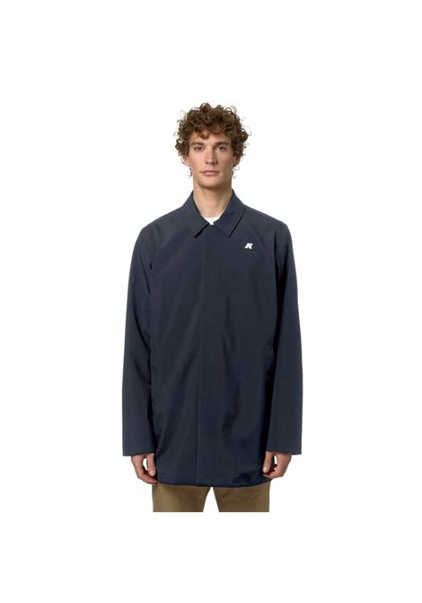 Giubbino K-way uomo K3131BW Benny bonded jersey blue depth K-WAY | Giubbini | K3131BWK89