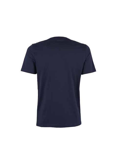 T-shirt K-Way Odom Digital Rain uomo K3138MW Blu manica corta girocollo stampa K-WAY | T-shirt | K3138MWK89