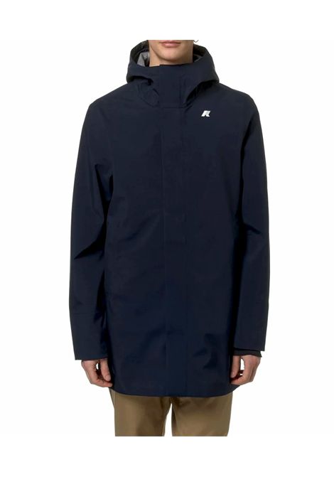 Giubbino K-way uomo K5126SW K89 Tommy Bonded blu Jersey K-WAY | Giubbini | K5126SWK89