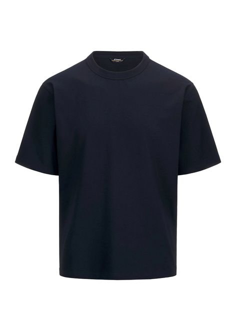 T-shirt K-way uomo K5135HW K89 blu fantome ice cotton K-WAY | T-shirt | K5135HWK89