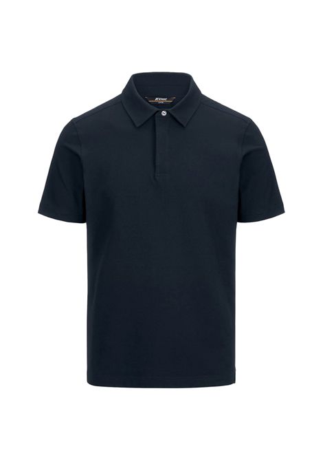 Polo K-way uomo K5135IW K89 blu vincelle mc K-WAY | Polo | K5135IWK89