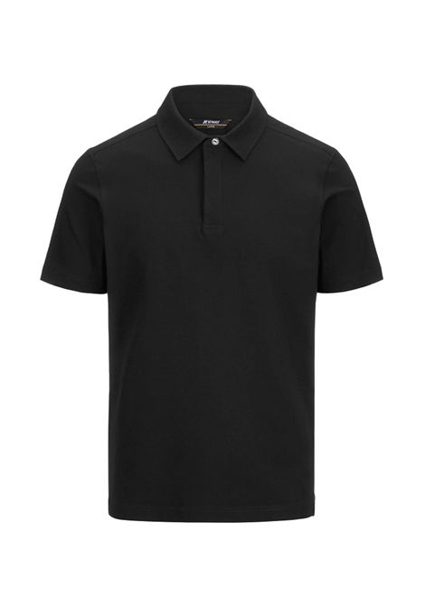 Polo K-way uomo K5135IW USY nera vincelle mc K-WAY | Polo | K5135IWUSY