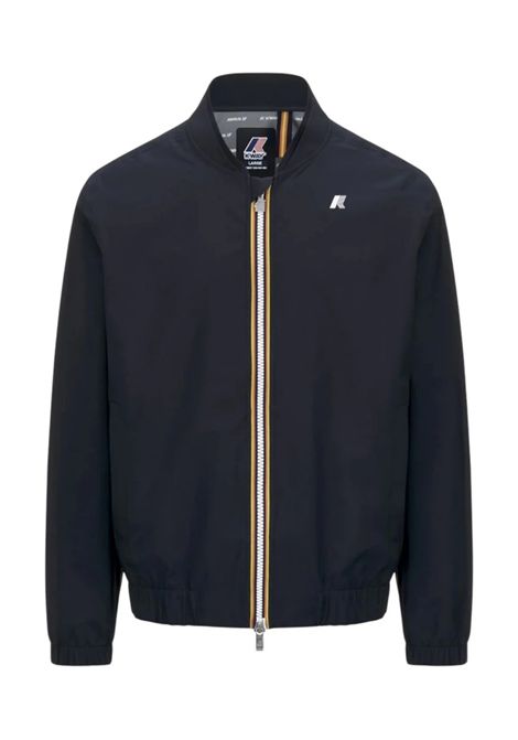 Giubbino K-way uomo K51376W K89 Aurene Stretch Dot blu Jersey K-WAY | Giubbini | K51376WK89
