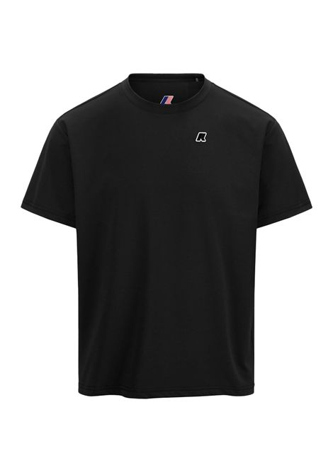 T-shirt K-way uomo K61279W 703 nera graphite K-WAY | T-shirt | K61279WUSY