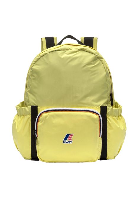 Zaino K-Way Michelet K61415W Giallo unisex impermeabile antivento idrorepellente tasche K-WAY | Zaini | K61415W649