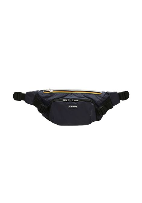 Marsupio K-Way Fericy S K7116TW Blu unisex impermeabile antivento idrorepellente logo K-WAY | Marsupi | K7116TWK89