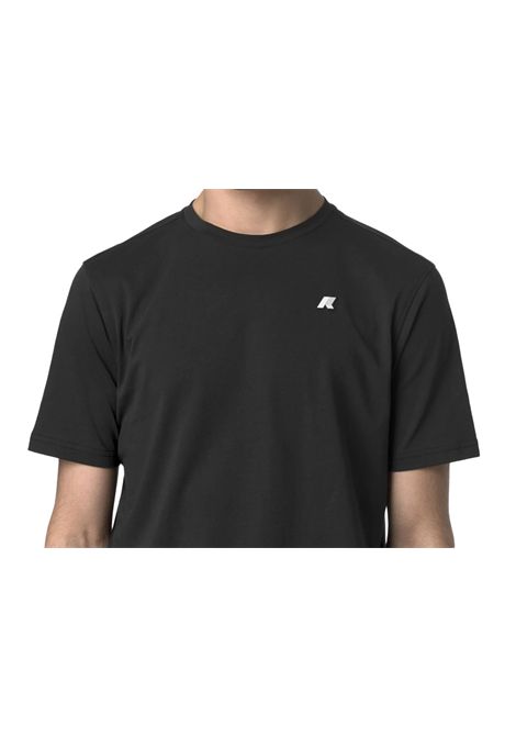 T-shirt K-way uomo K7125UW USY nera odom jersey K-WAY | T shirt | K7125UWUSY