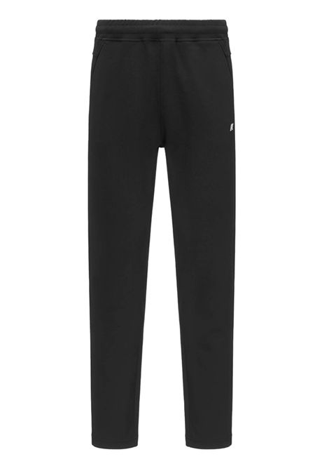 Pantalone K-way uomo K8132QW USY nero iton interlock K-WAY | Pantaloni | K8132QWUSY