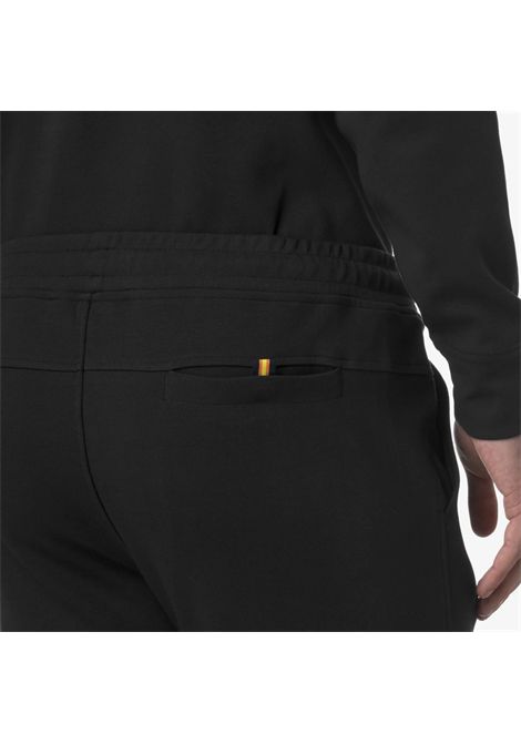 Pantalone K-way uomo K8132QW USY nero iton interlock K-WAY | Pantaloni | K8132QWUSY