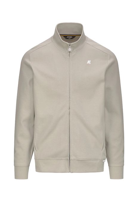 Felpa K-way uomo K81369W 634 beige hayce K-WAY | Felpe | K81369W634