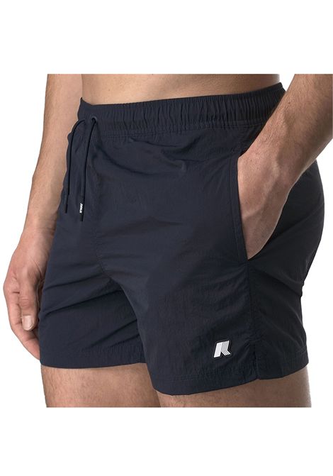 Costume K-way uomo K8136LW Blu poliestere nylon vita elasticizzata slip in rete K-WAY | Costume | K8136LWK89