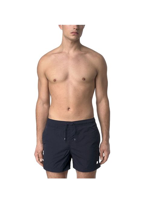 Costume K-way uomo K8136LW Blu poliestere nylon vita elasticizzata slip in rete K-WAY | Costume | K8136LWK89