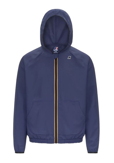 Felpa K-way uomo K8138RW 867 blu cobalto sia K-WAY | Felpe | K8138RW867