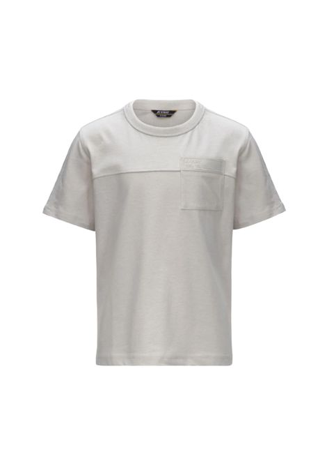 T-shirt K-Way Fanton Pocket bambino K81431W Beige K-WAY | T-shirt | K81431W634